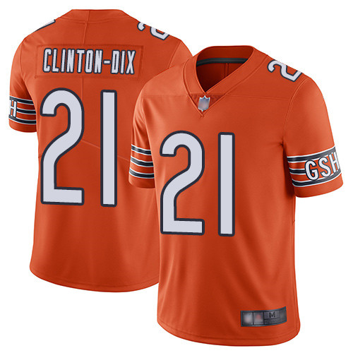 Chicago Bears Limited Orange Men Ha Ha Clinton-Dix Alternate Jersey NFL Football #21 Vapor Untouchable->youth nfl jersey->Youth Jersey